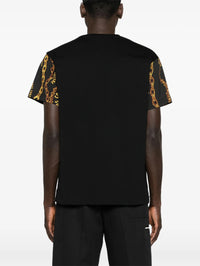 Versace Jeans Couture Black/Gold Mens Baroque Chain Print T-Shirt