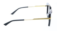 Bottega Veneta BV1242S-001 Black Oversized Square Sunglasses
