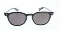Bottega Veneta BV1253S-001 Black Round Sunglasses Gold
