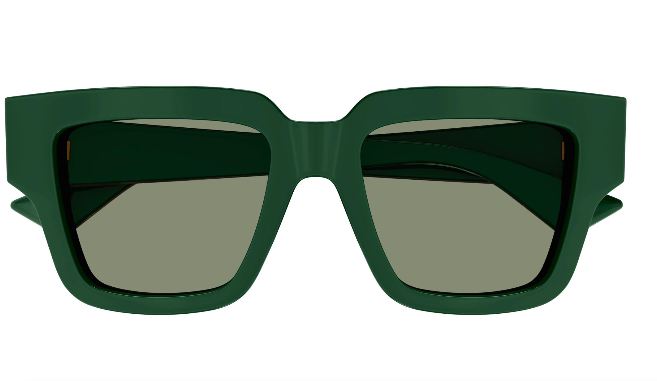 Bottega Veneta BV1276S-003 Luxury Green Square Sunglasses – Bold