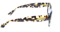 Bottega Veneta BV1282S-002 Tortoiseshell Oval Cat-Eye Sunglasses