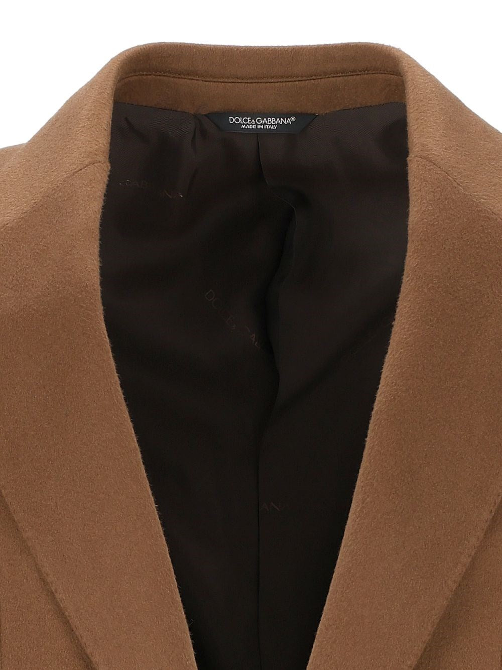 Dolce & Gabbana Men Sicilia Light Single-Breasted Cashmere Jacket