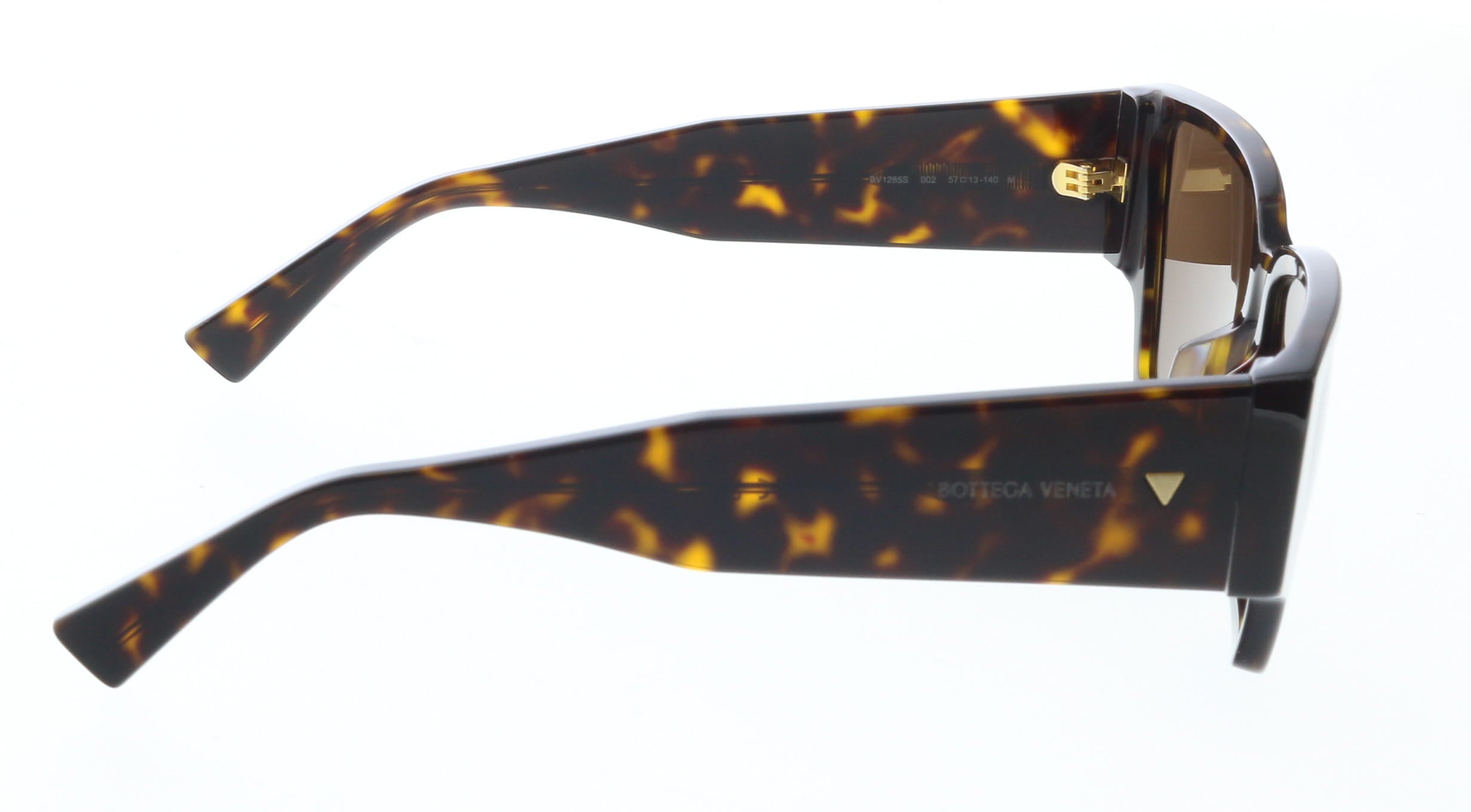 Bottega Veneta BV1285S-002 Tortoiseshell Cat-Eye Sunglasses –
