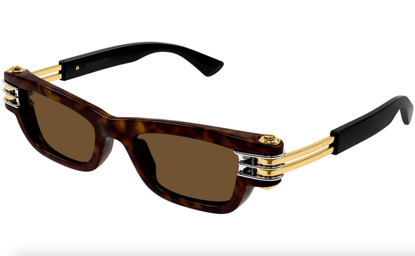 Bottega Veneta BV1308S-002 BV1251S Retro Tortoise Shell – Bluefly