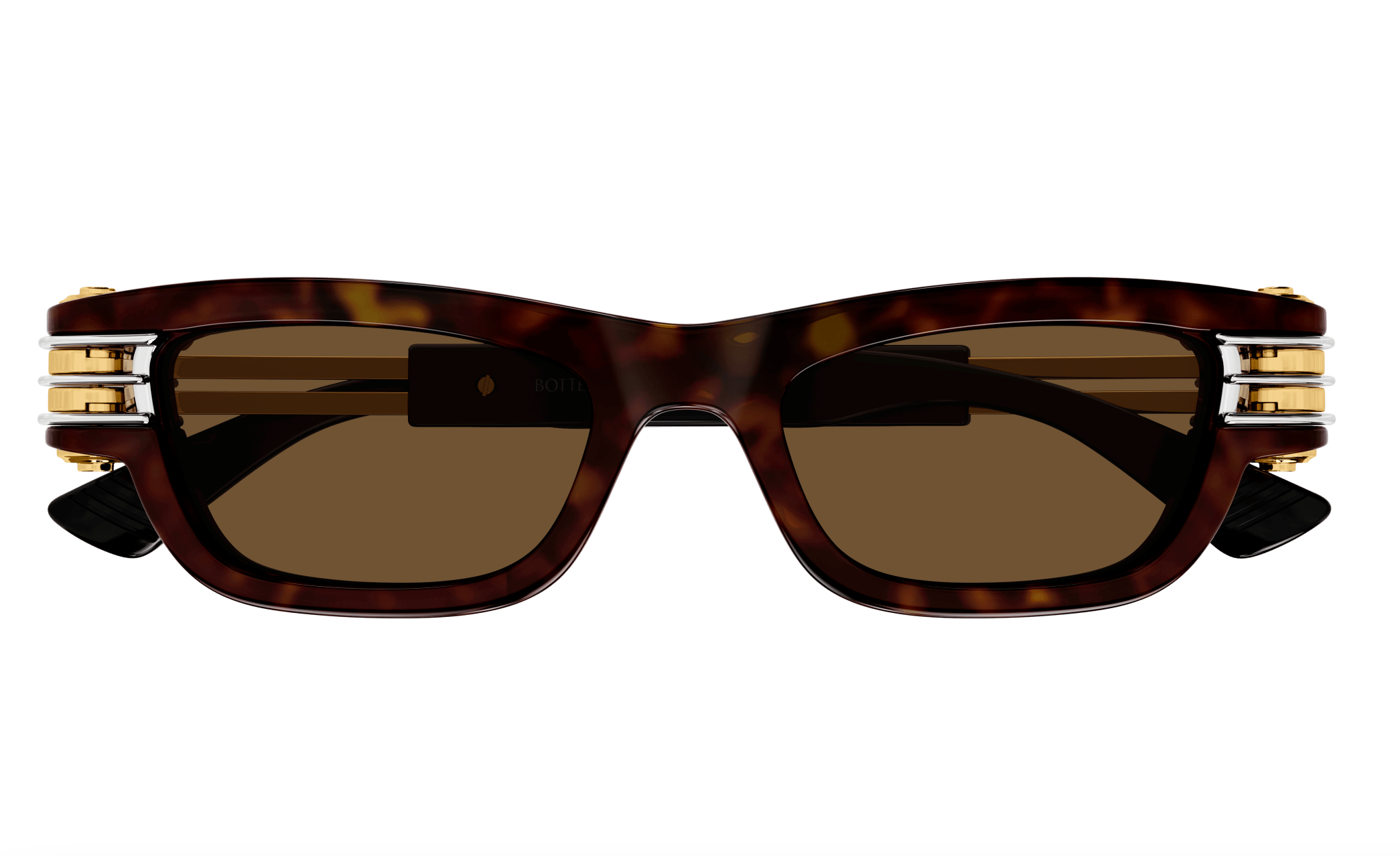 Bottega Veneta BV1308S-002 BV1251S Retro Tortoise Shell