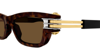 Bottega Veneta BV1308S-002 BV1251S Retro Tortoise Shell
