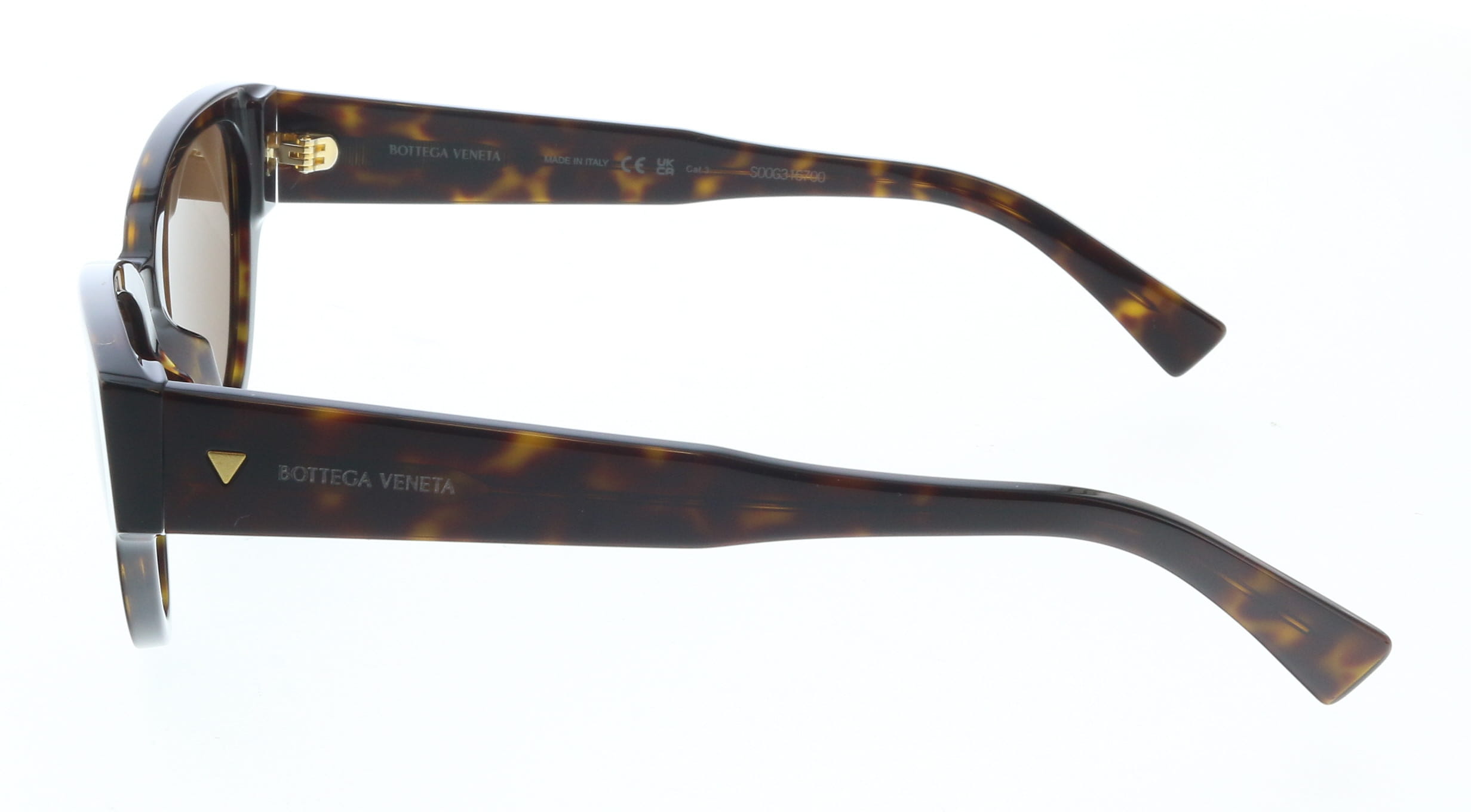 Bottega Veneta BV1319S-002 Classic Tortoiseshell Cat-Eye