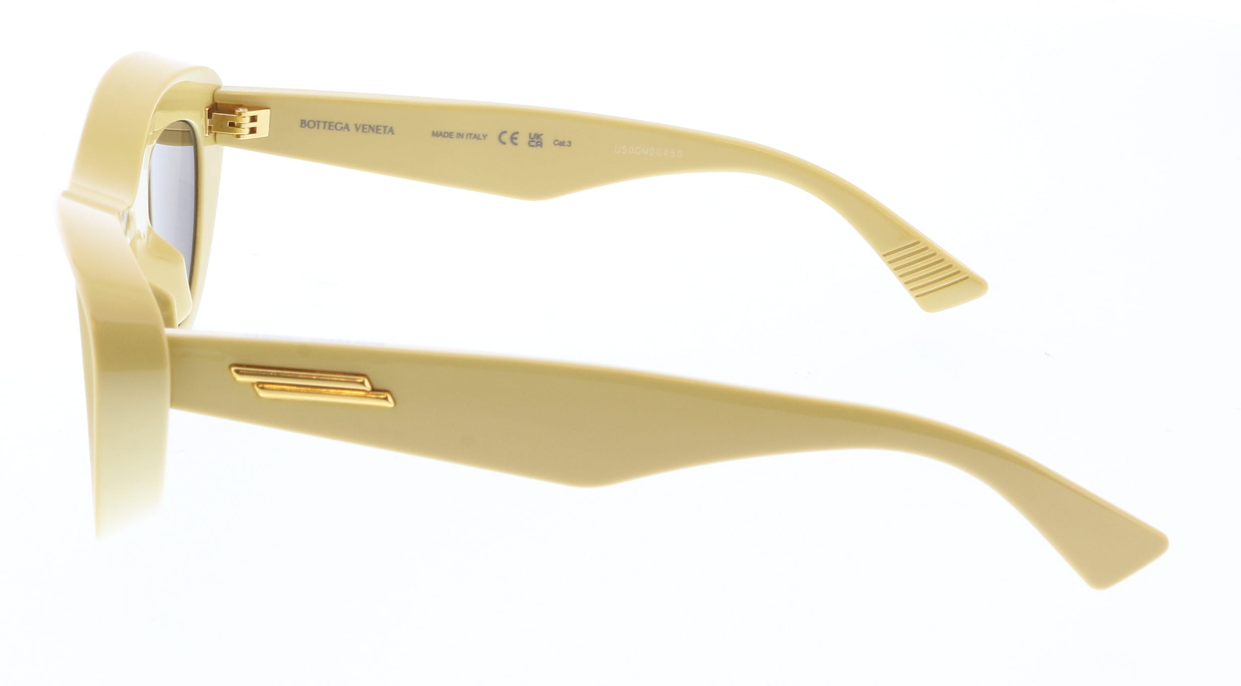 BOTTEGA VENETA サングラス　BV1325S Bottega Veneta BV1325S-002 Vintage-Inspired Yellow Cat-Eye – Bluefly