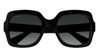 Gucci GG1337S-002 Black Square Ladies Sunglasses