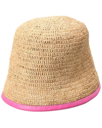 Jacquemus Le Bob Soli Raffia Bucket Hat