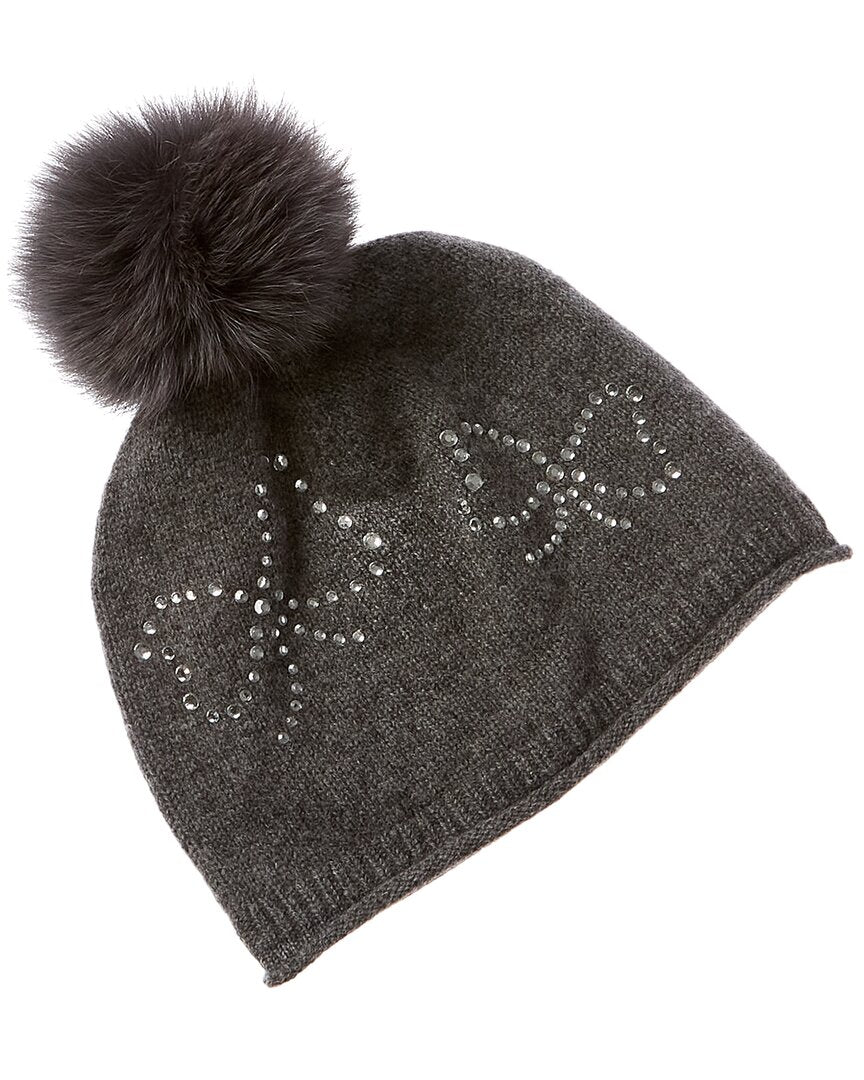 Sofiacashmere Heatset Bow Cashmere Hat