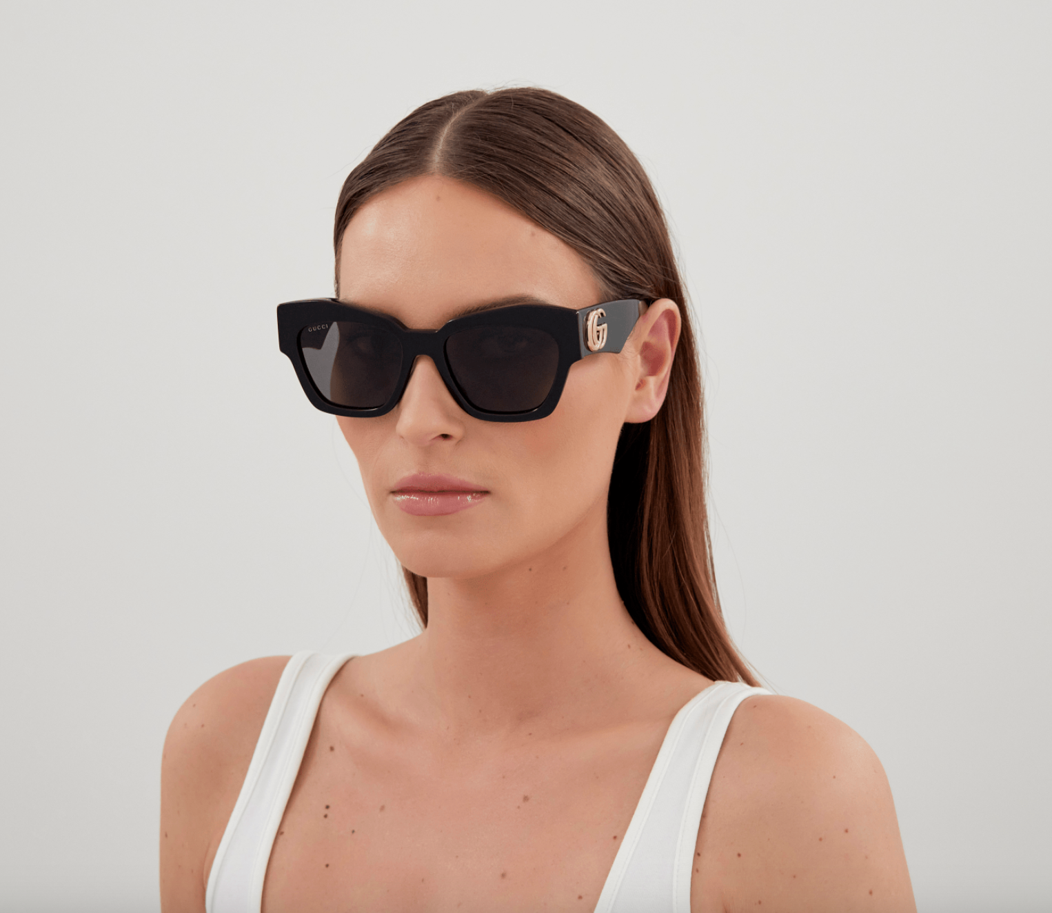 Gucci GG1422S-001 Black cat eye Ladies Sunglasses – Bluefly