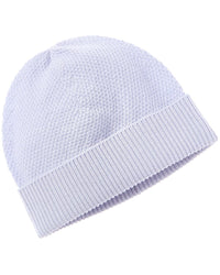 Phenix Moss Stitch Cashmere Hat Blue One Size