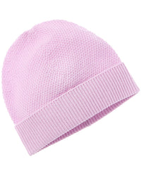 Phenix Moss Stitch Cashmere Hat Purple One Size