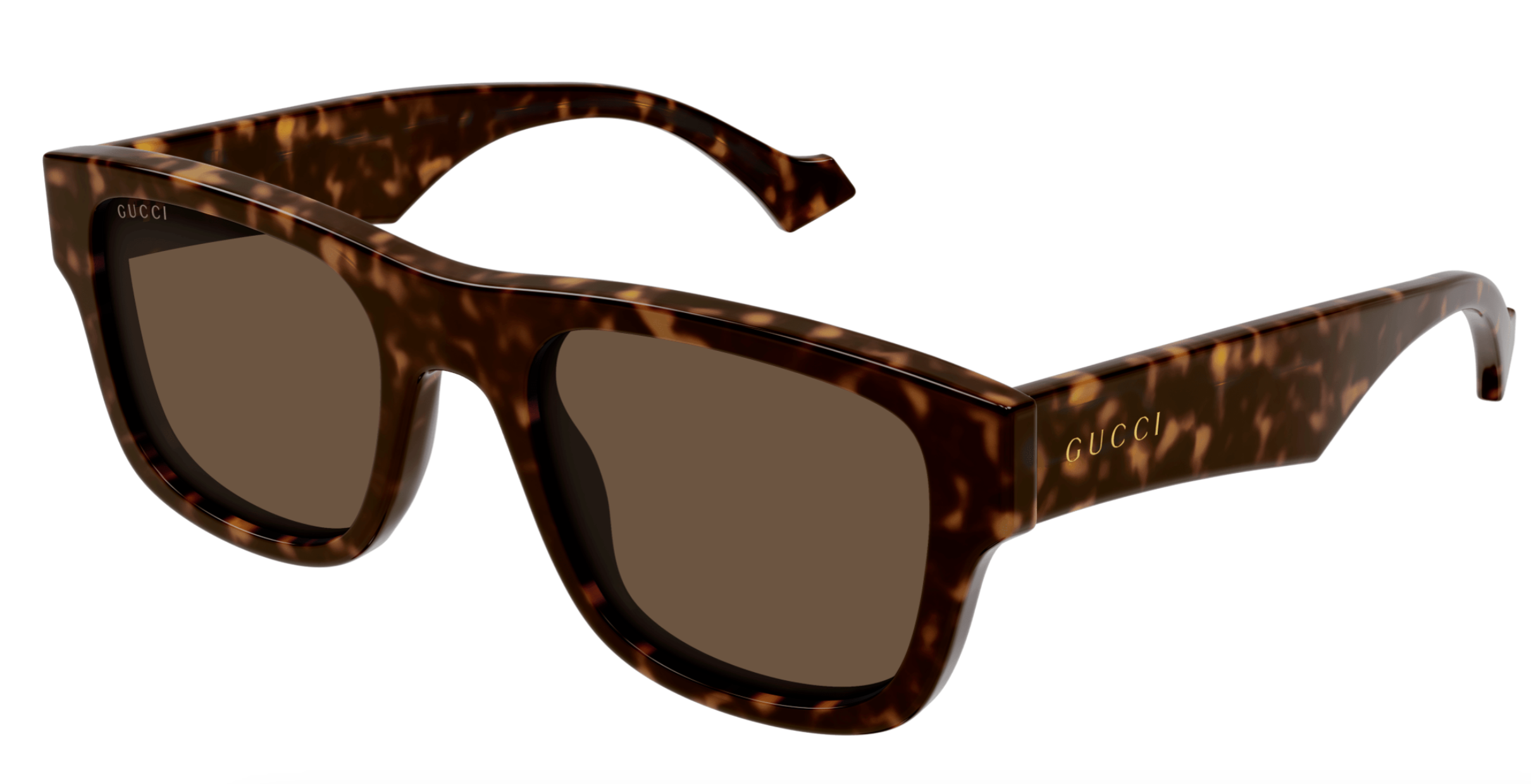 Gucci GG1427S-003 Havana square Mens Sunglasses