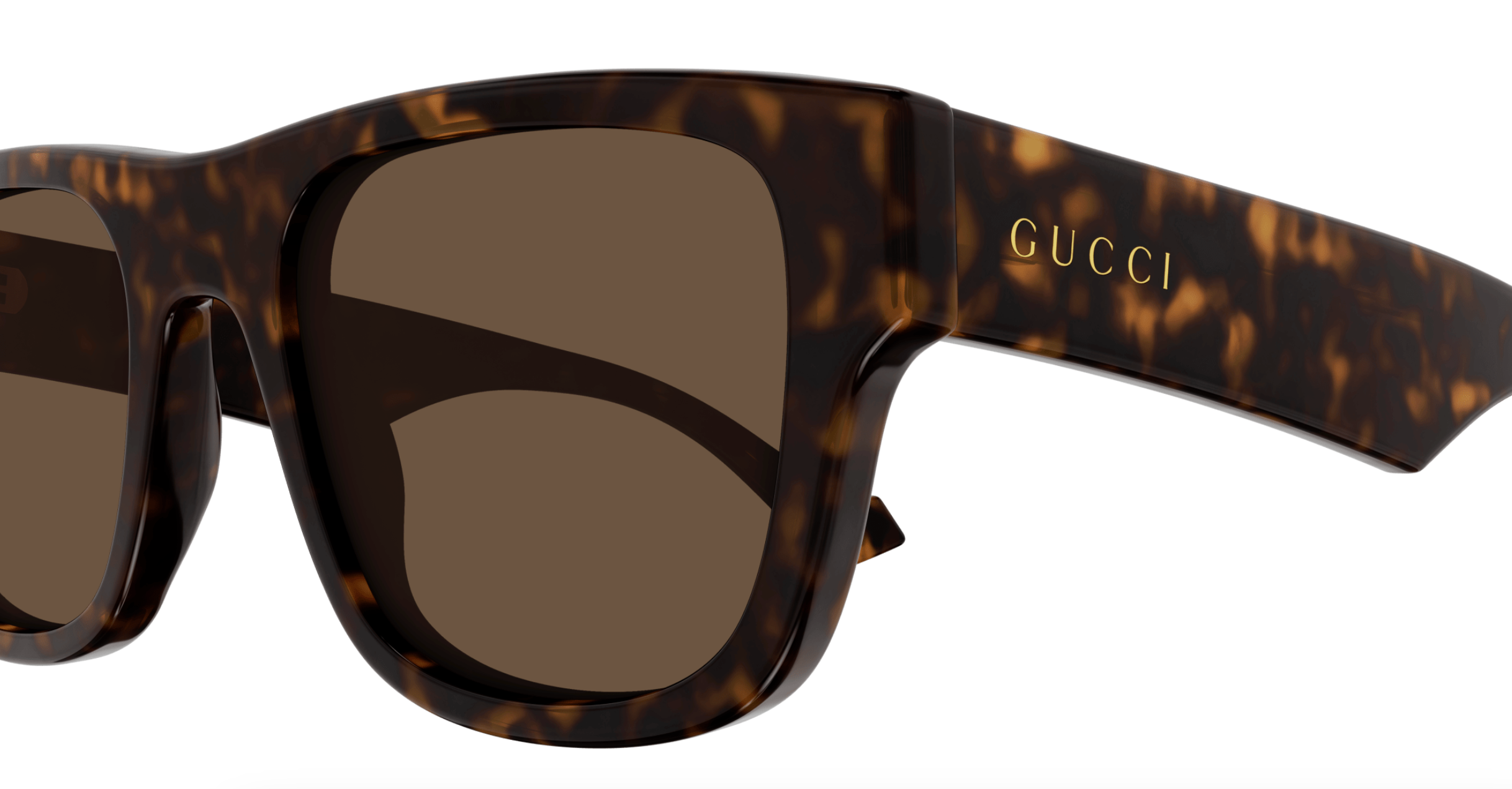 Gucci GG1427S-003 Havana square Mens Sunglasses