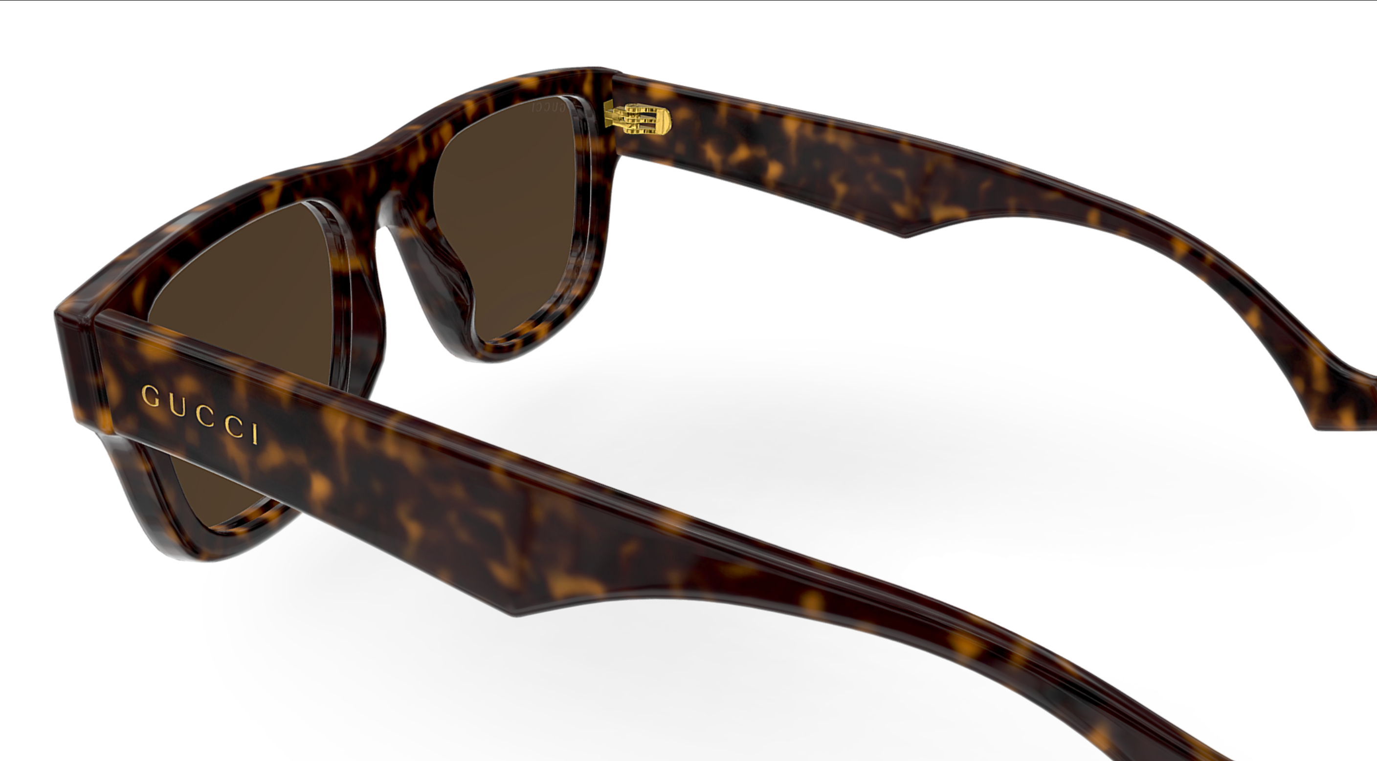 Gucci GG1427S-003 Havana square Mens Sunglasses