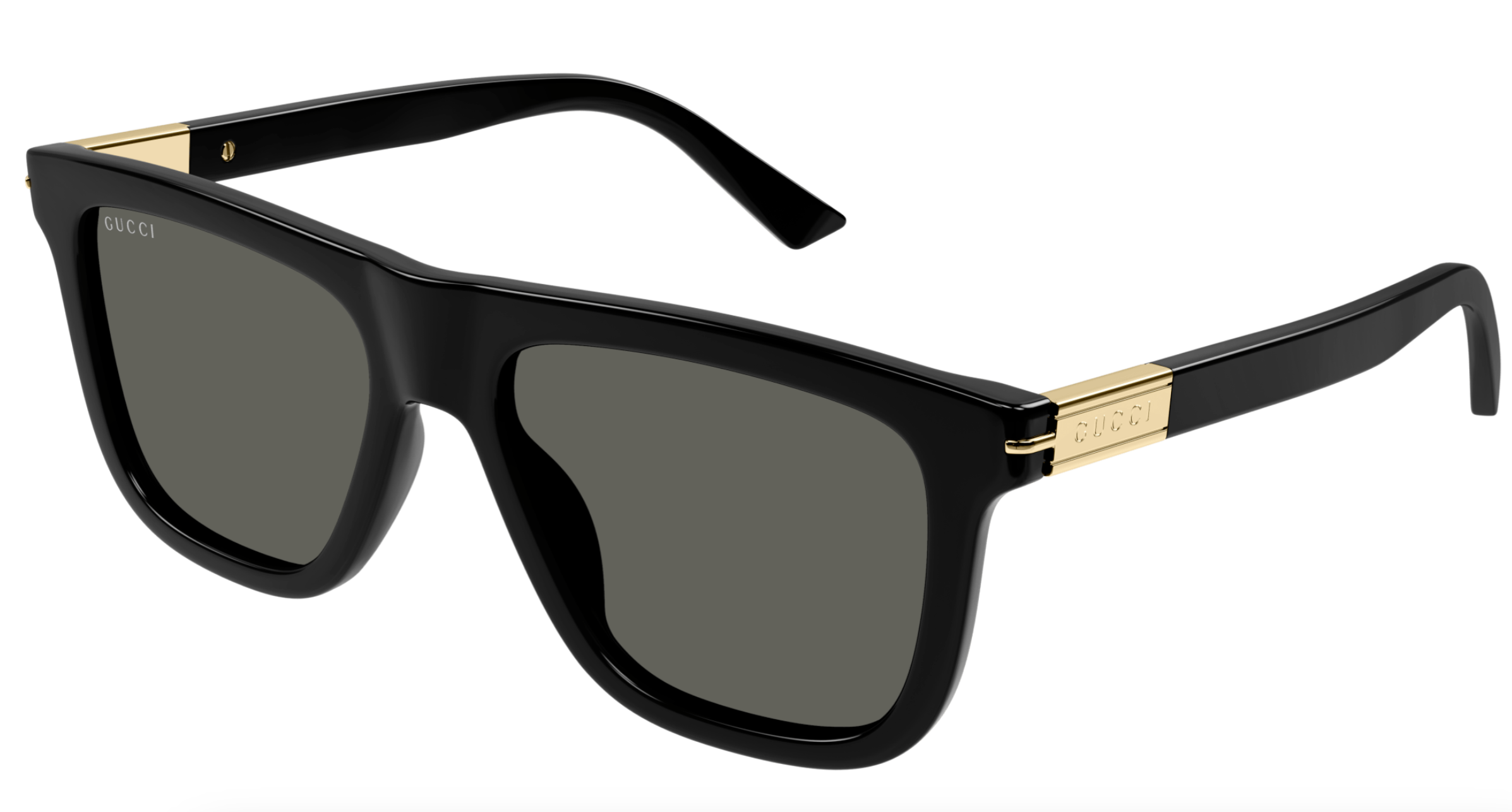 Gucci GG1502S-001 Black square Mens Sunglasses