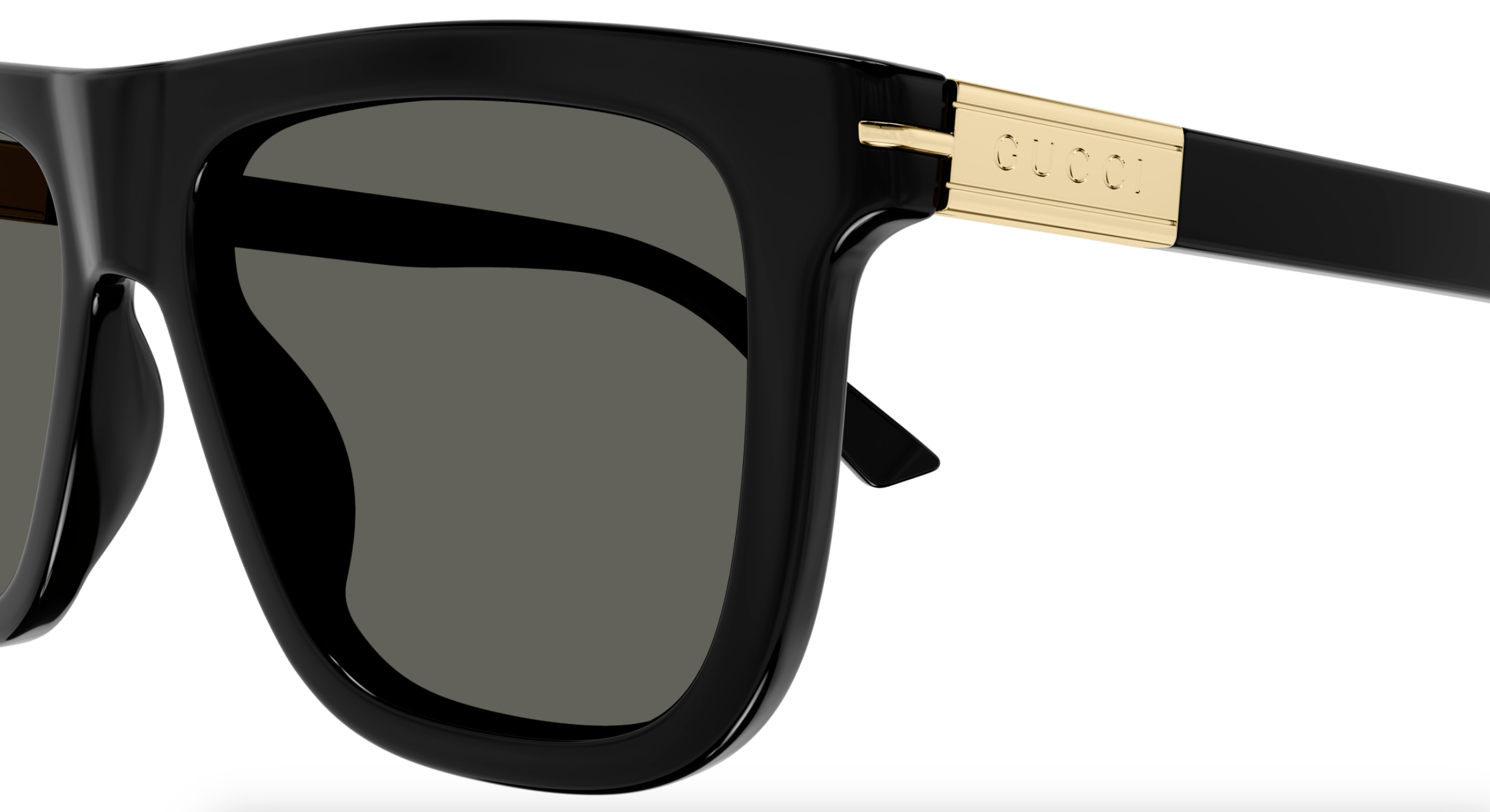 Gucci GG1502S-001 Black square Mens Sunglasses