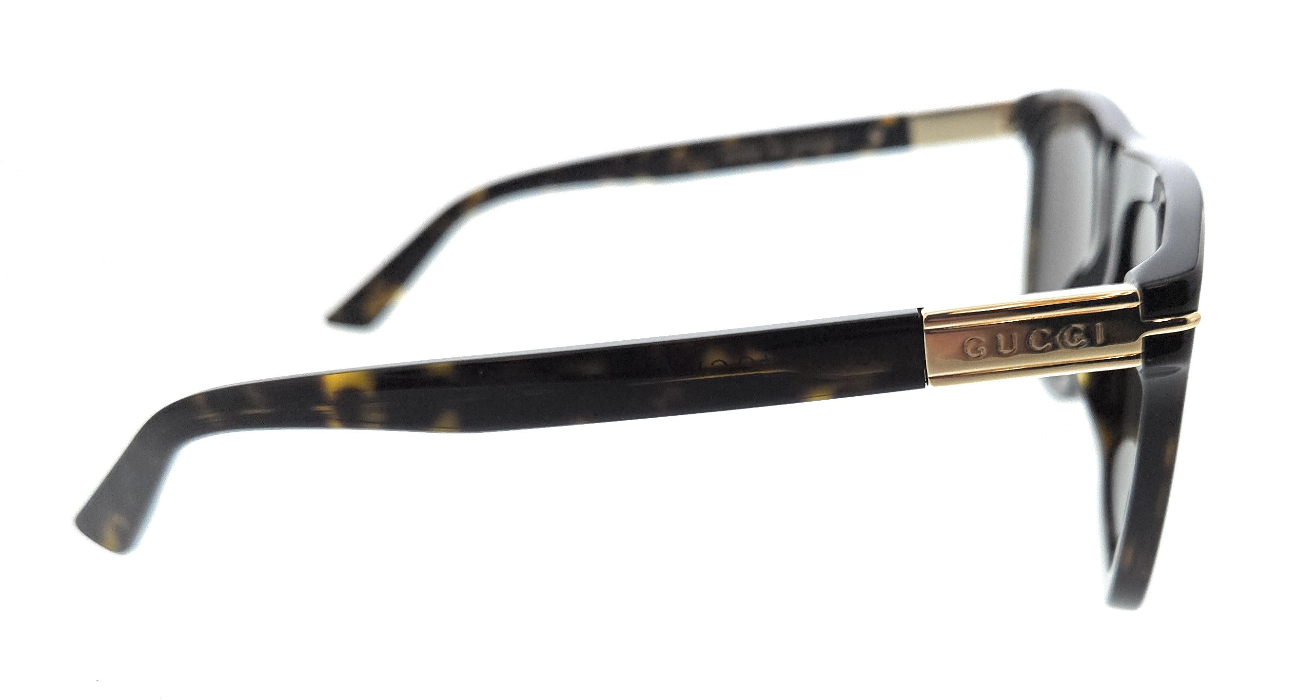 Gucci GG1502S-002 Havana square Mens Sunglasses