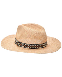 Bruno Magli Packable Straw Panama Hat