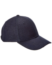Bruno Magli Denim Baseball Cap