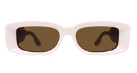 Gucci GG1528S-003 Pink & Gold square Ladies Sunglasses