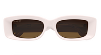 Gucci GG1528S-003 Pink & Gold square Ladies Sunglasses