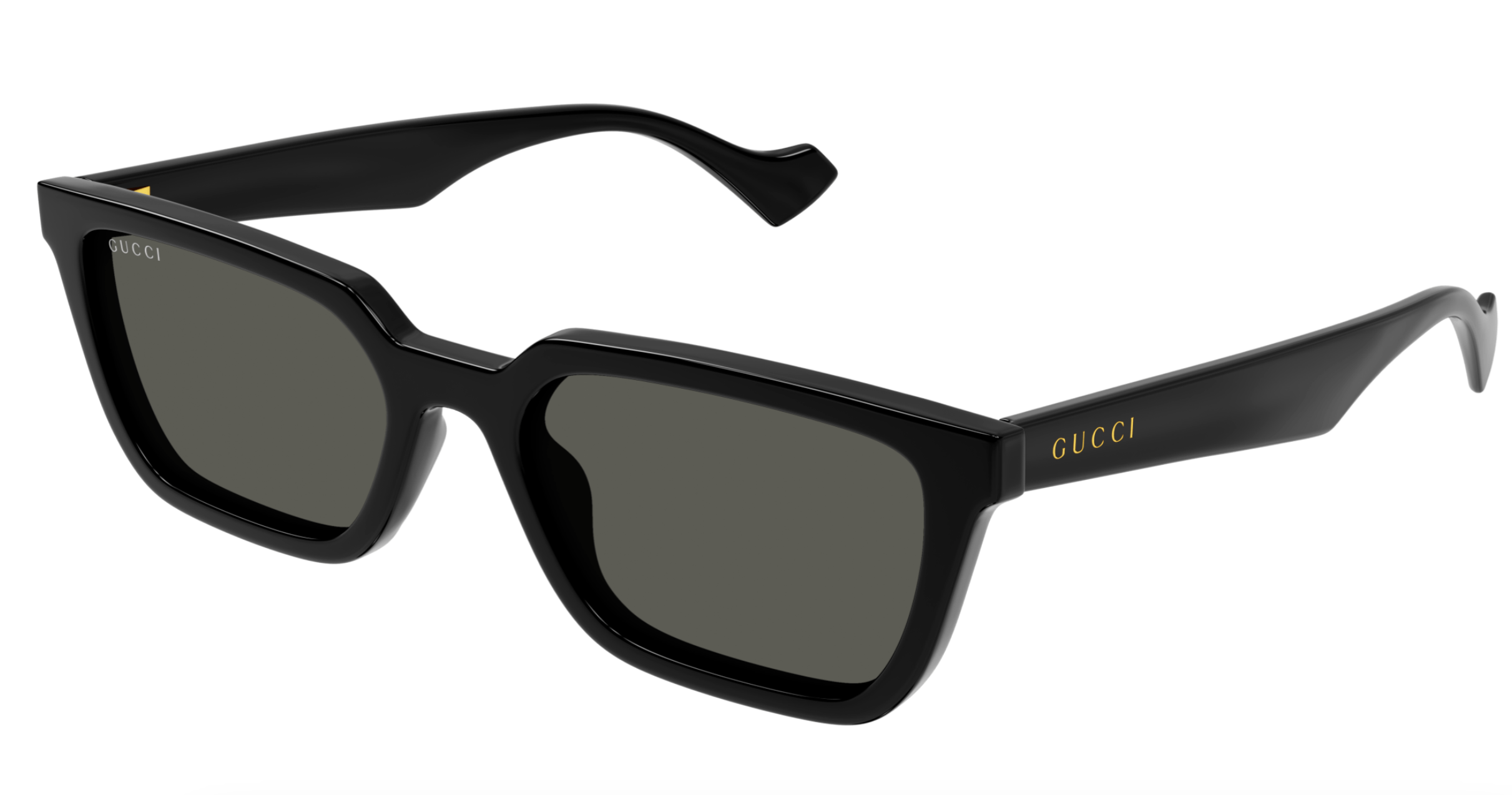 Gucci GG1539S-001 Black square Mens Sunglasses