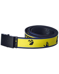 Off-White™ Industrial Logo Belt One Size Fits All Yellow