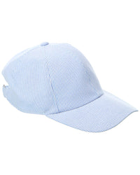 Bruno Magli Stripe Baseball Cap