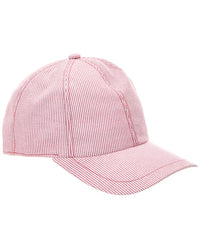 Bruno Magli Stripe Baseball Cap