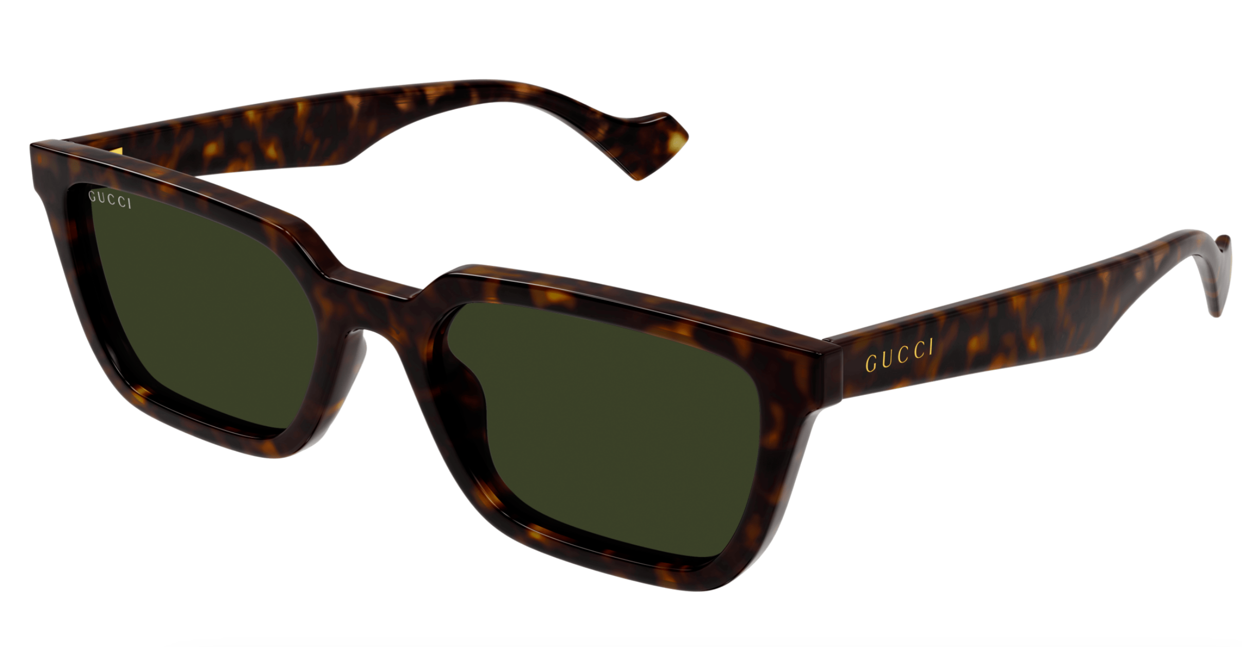 Gucci GG1539S-002 Havana square Mens Sunglasses