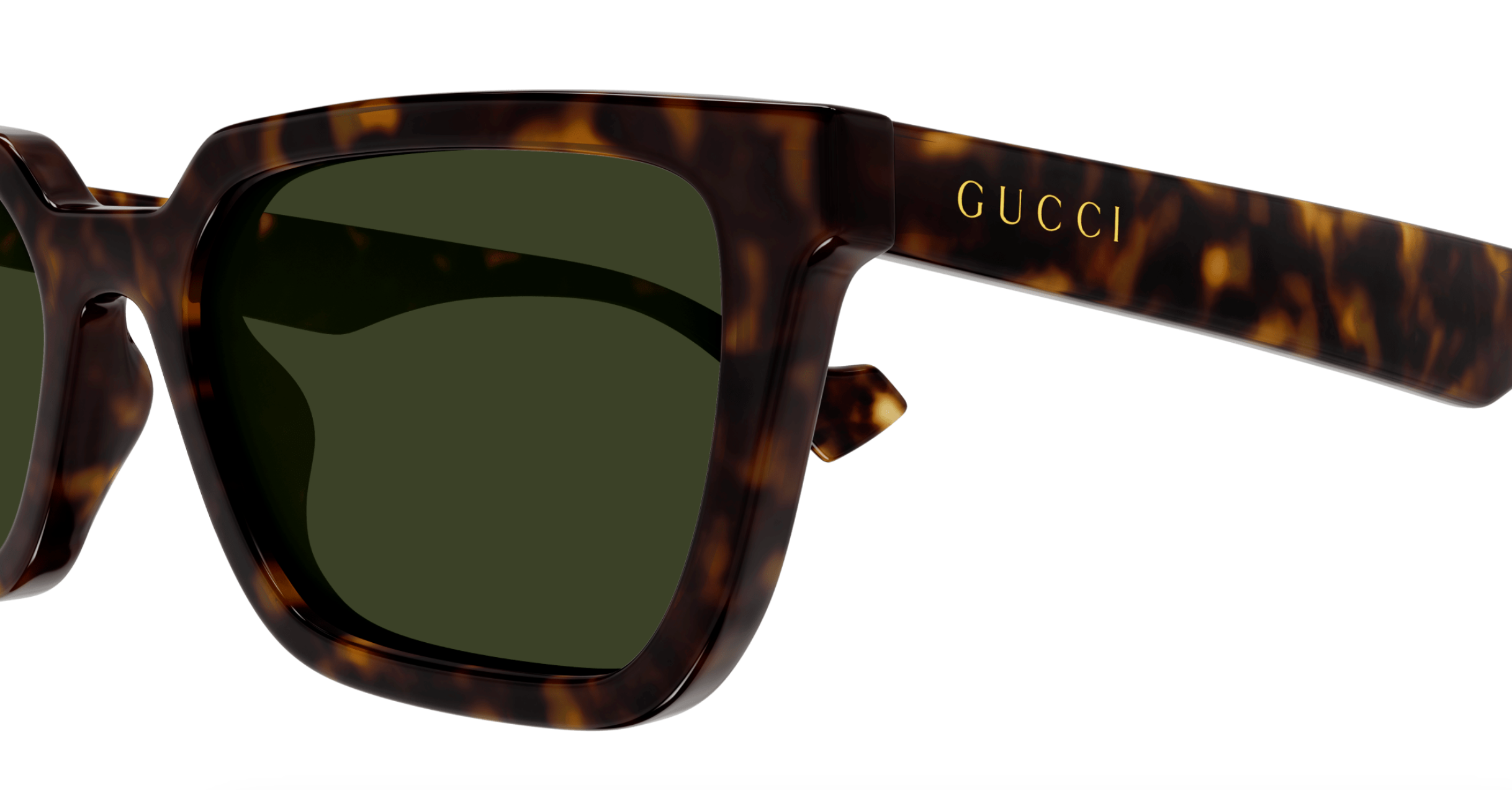 Gucci GG1539S-002 Havana square Mens Sunglasses