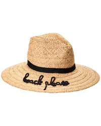 Btb Los Angeles Straw Hat Pink