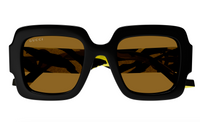 Gucci GG1547S-004 Black square Ladies Sunglasses