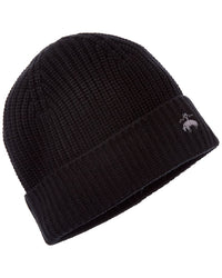 Brooks Brothers Brooks Brothers Shaker Rib Wool & Cashmere-Blend Beanie