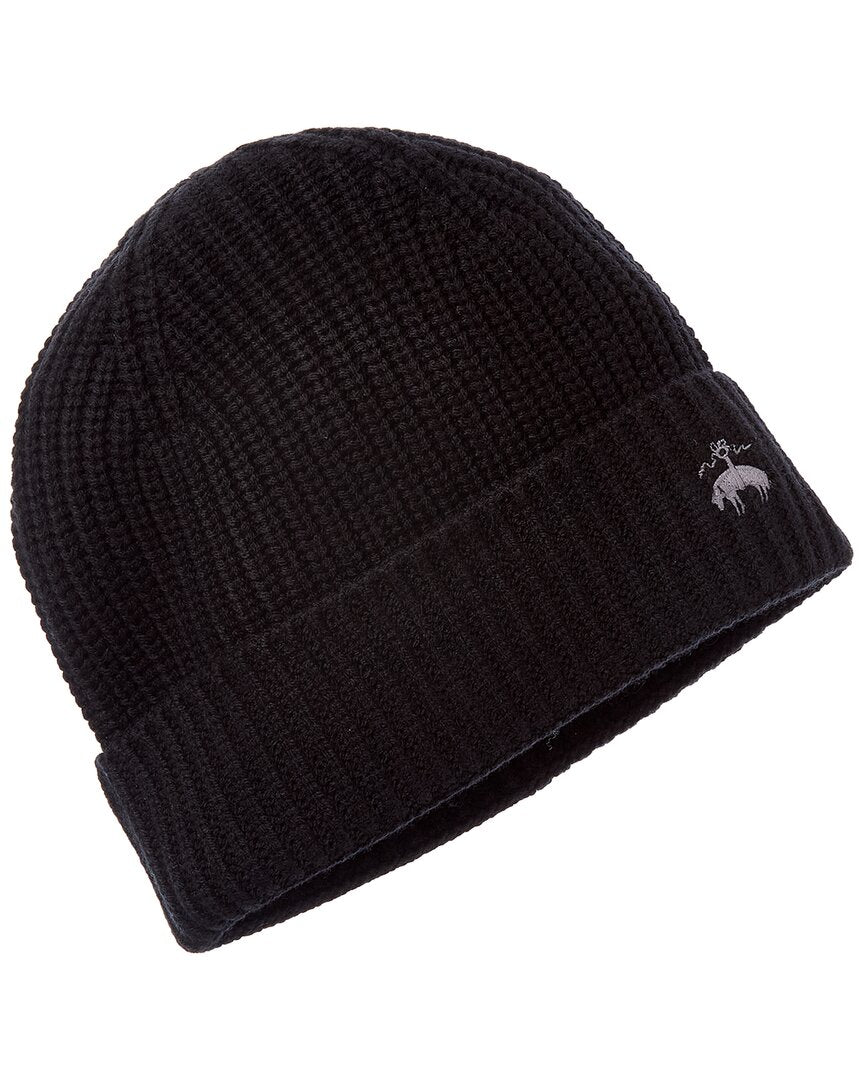 Brooks Brothers Brooks Brothers Shaker Rib Wool & Cashmere-Blend Beanie