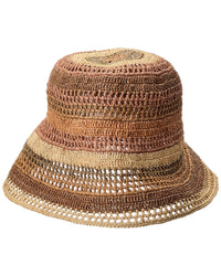 Chloé Logo Hat Brown Multi