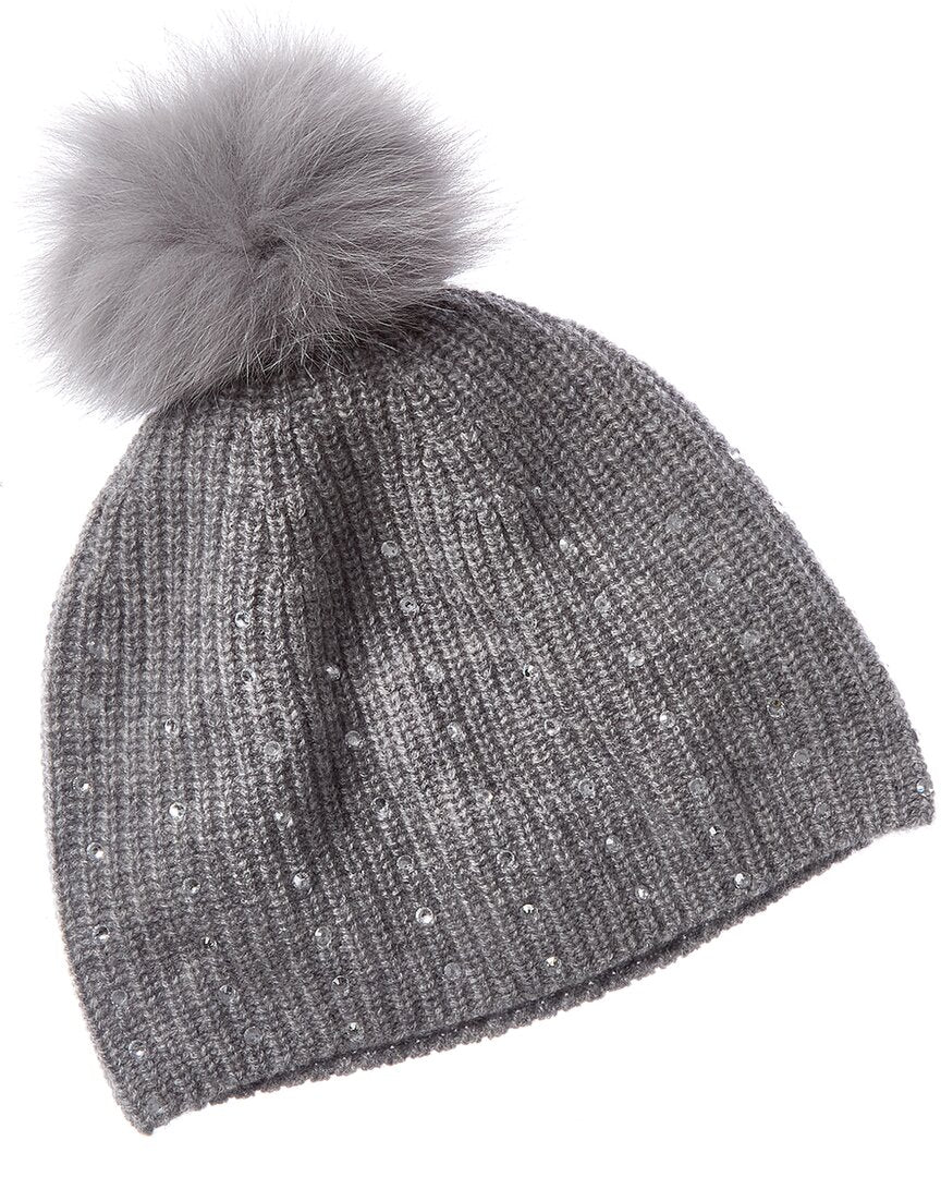 Forte Cashmere Crystal Rib Cashmere Hat