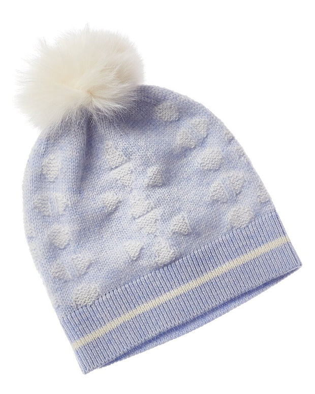 Hannah Rose Snowflake Wool & Angora-Blend Hat