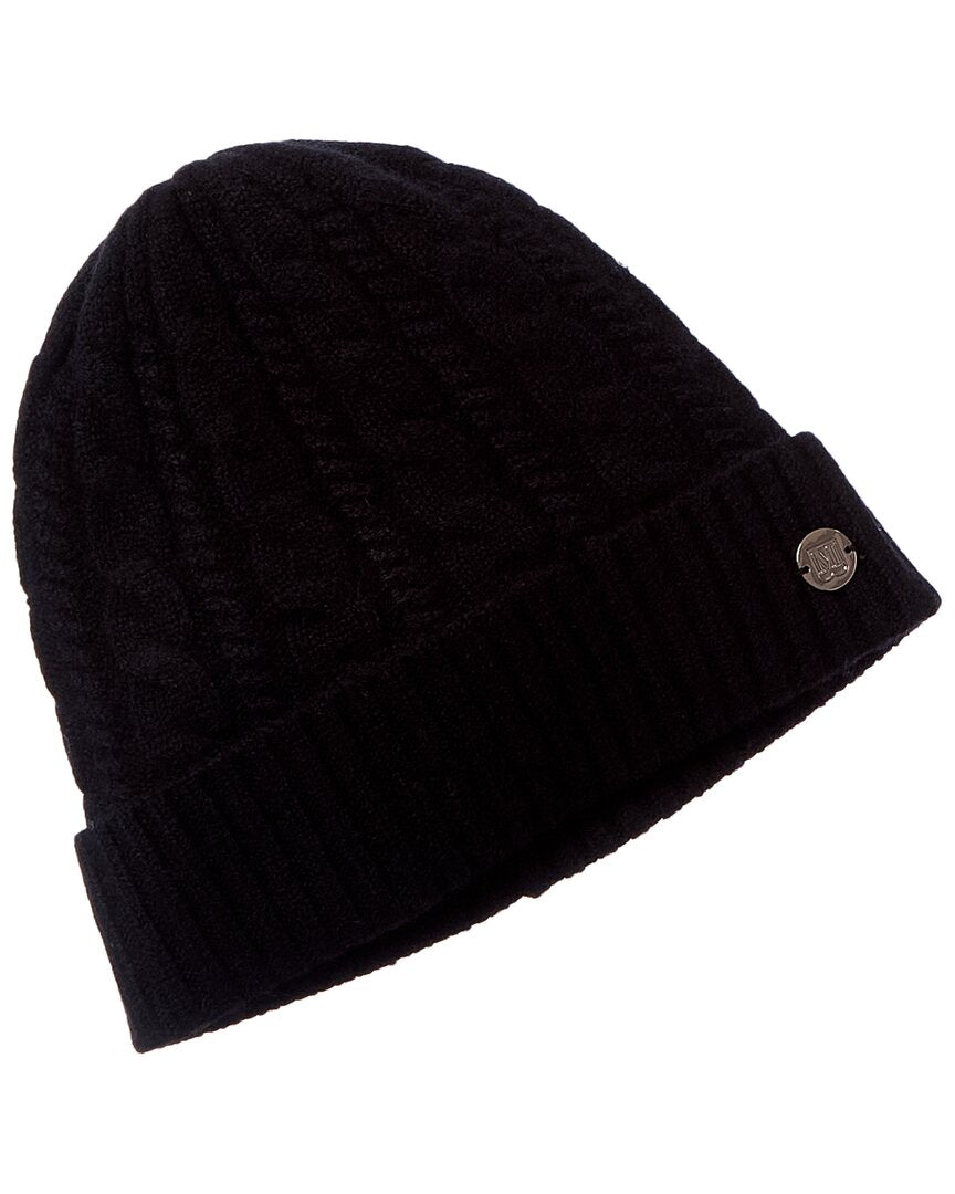 Bruno Magli Chunky Knit Cable Cashmere Hat