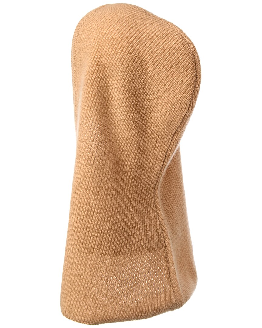Hannah Rose Shaker Overlap Cashmere Balaclava
