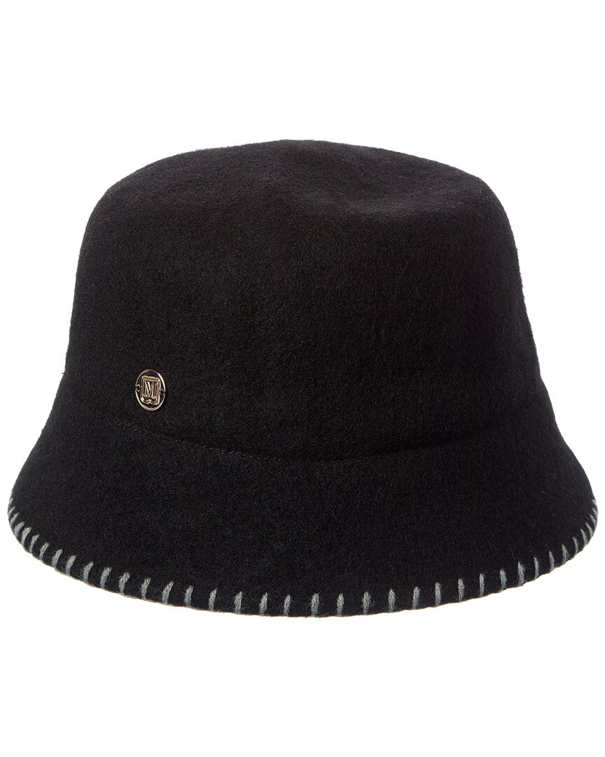 Bruno Magli Knit Felt Wool Bucket Hat