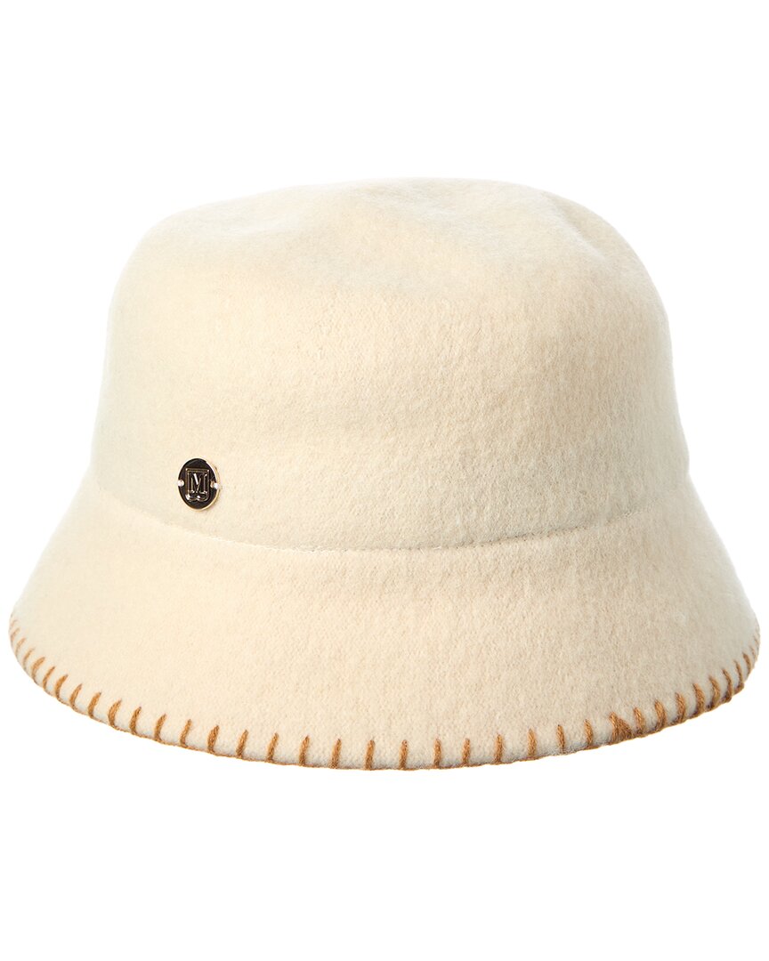 Bruno Magli Knit Felt Wool Bucket Hat