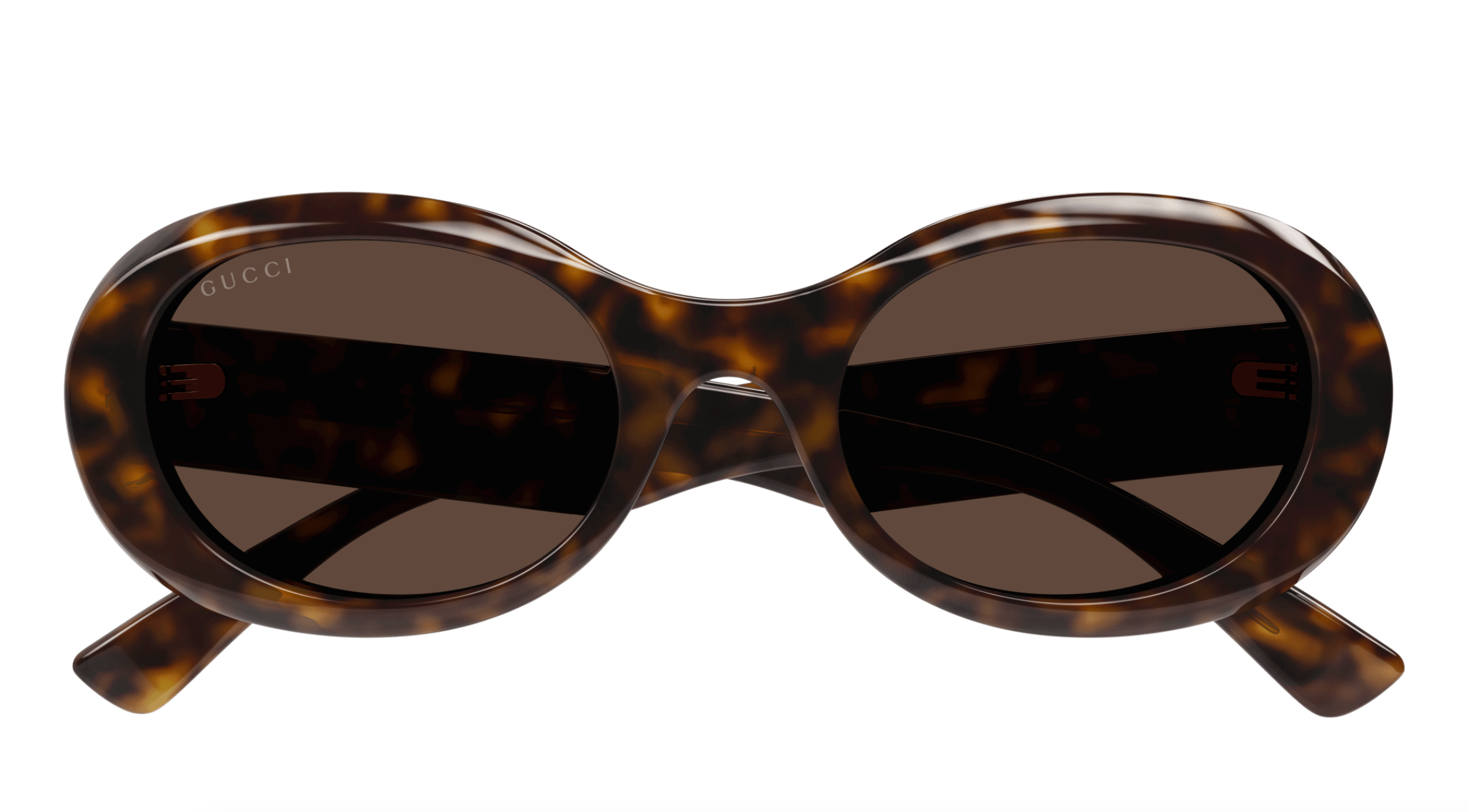 Gucci GG1587S-002 Havana round Ladies Sunglasses