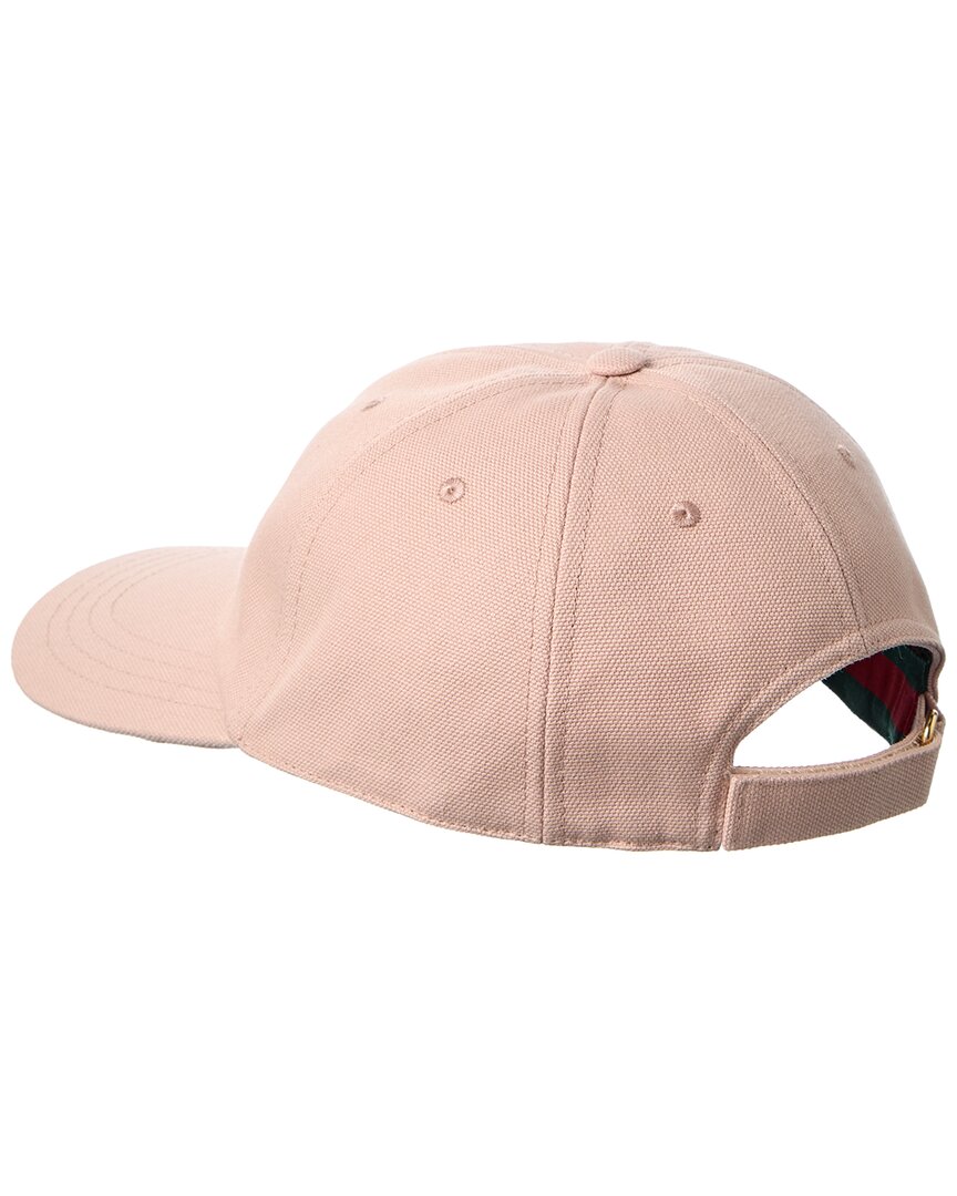 Gucci Gucci Logo Canvas Baseball Cap