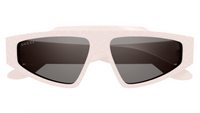Gucci GG1591S-005 Ivory shield Mens Sunglasses