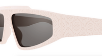Gucci GG1591S-005 Ivory shield Mens Sunglasses