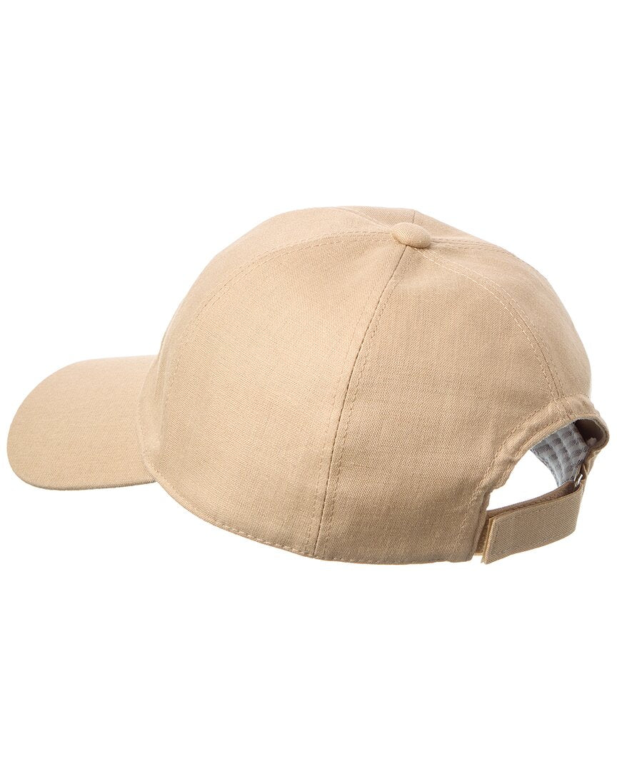 Brooks Brothers Linen Baseball Hat